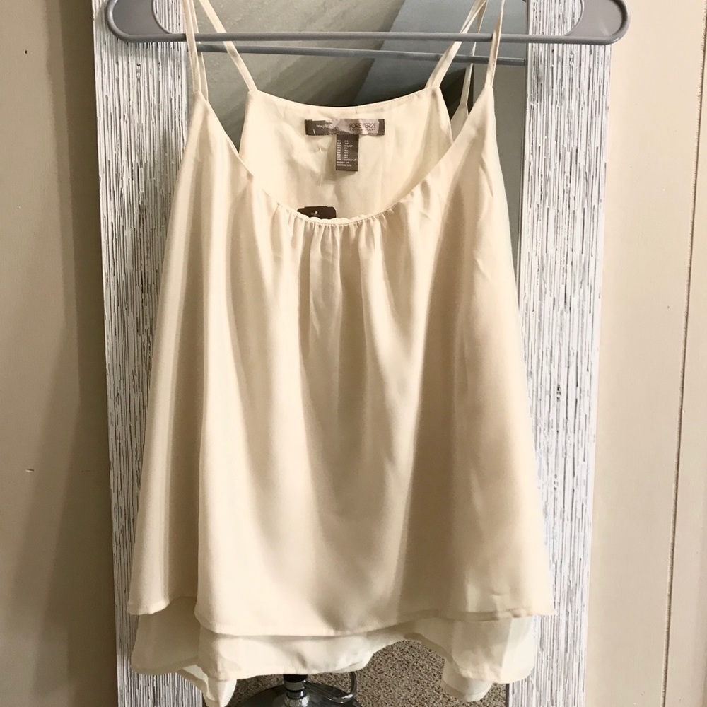 Forever 21 Contemporary Woven Cami Top